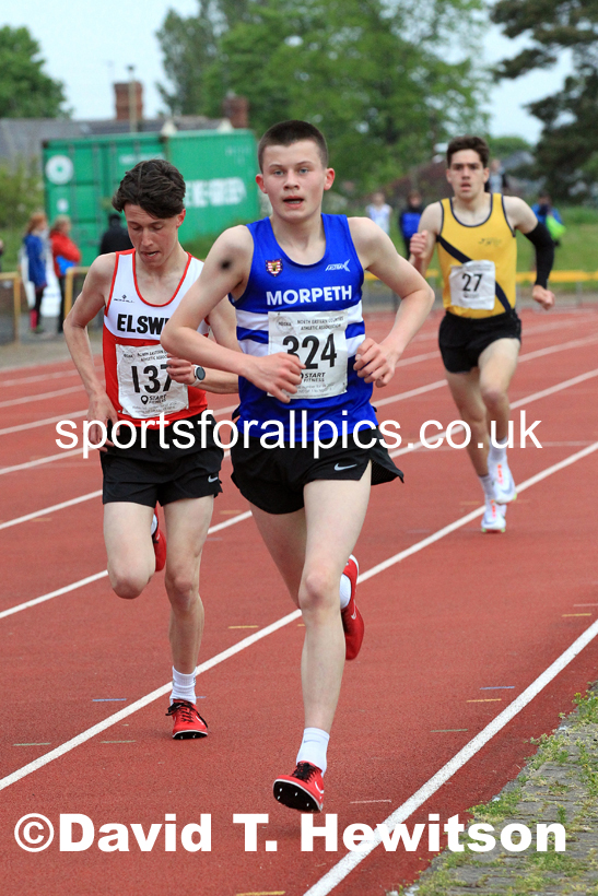 3000 metres, 2022 NEGP No. 2, Hebburn. Photo: David T. Hewitson/Sports for All Pics